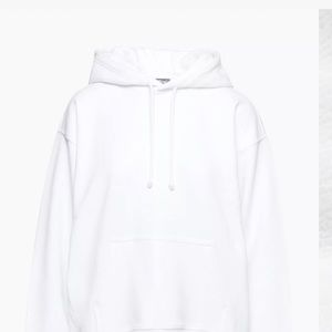 Aritzia TNA Terry fleece boyfriend sweater